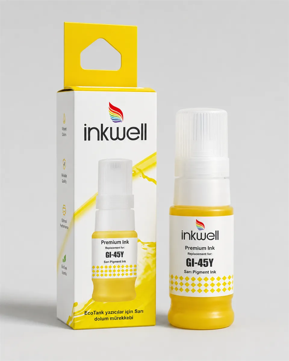 MUADİL MÜREKKEP ( İNKWEL CANON GI-45 Y ) 1